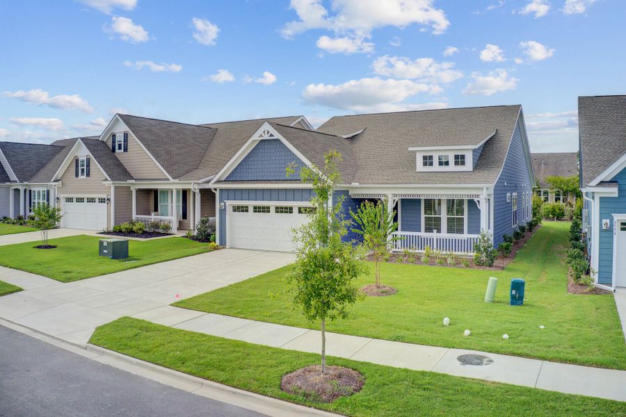 Front exterior of a new home in , Summerville, SC, highlighting curb appeal (Image 36). Front exterior of a new home in , Summerville, SC, highlighting curb appeal (Image 36).