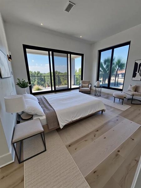 Furnished interior view inside a new home in , Flagler Beach (Image 47).