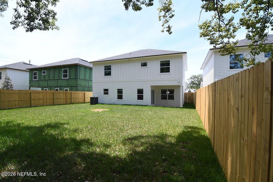 Exterior details and patio area of a home in , Jacksonville (Image 22). Exterior details and patio area of a home in , Jacksonville (Image 22).