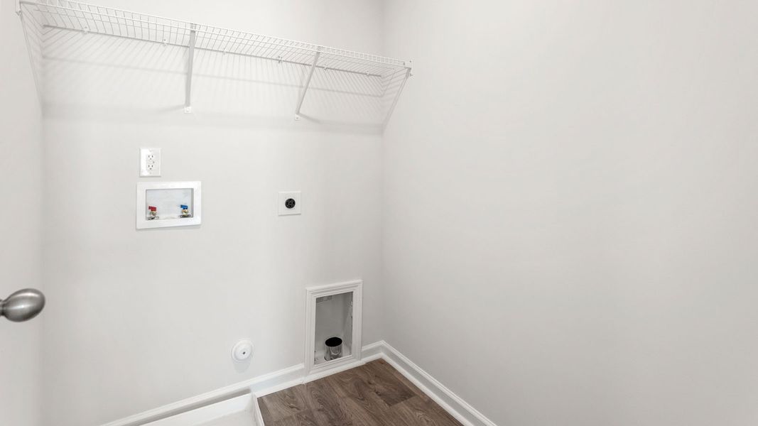 Spacious, unfurnished interior of a new home in Aspen Place, Thomasville (Image 23).