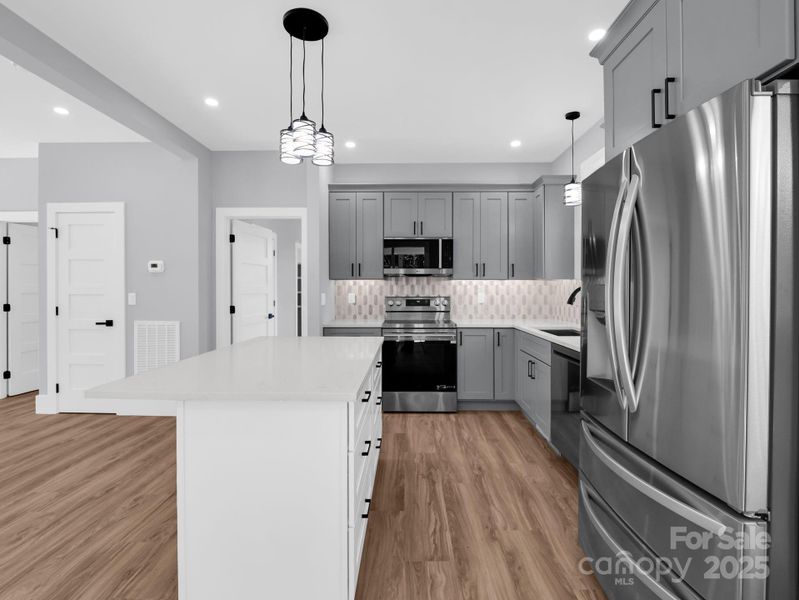 Furnished interior view inside a new home in , Asheville (Image 10).