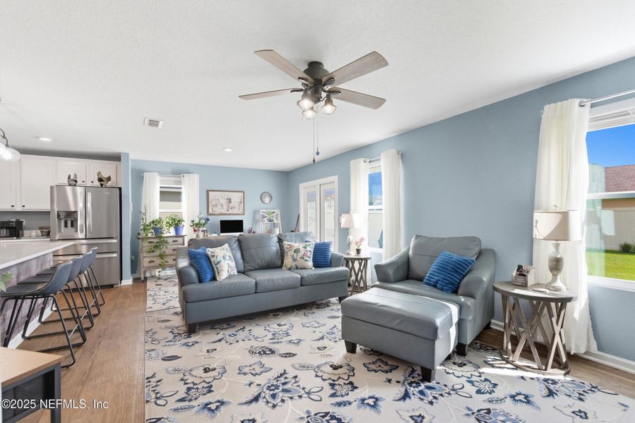 Furnished interior view inside a new home in The Arbors, Jacksonville (Image 17).