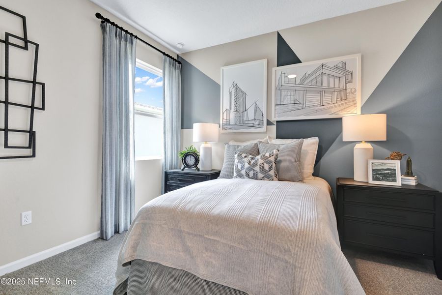 Furnished interior view inside a new home in Seasons at Grandview Gardens, Deland (Image 11).