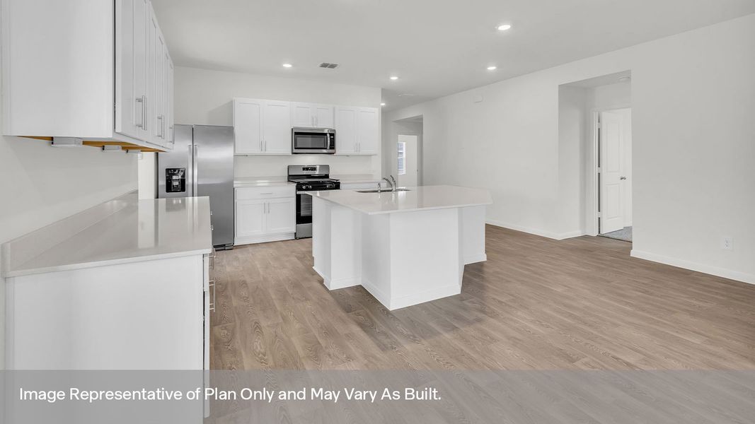 Representative furnished interior of a home built from the The Kingston by D.R. Horton in Trace, San Marcos (Image 9). Representative furnished interior of a home built from the The Kingston by D.R. Horton in Trace, San Marcos (Image 9).