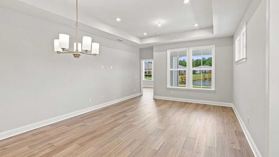 Spacious, unfurnished interior of a new home in Sun City Hilton Head, Bluffton (Image 21).