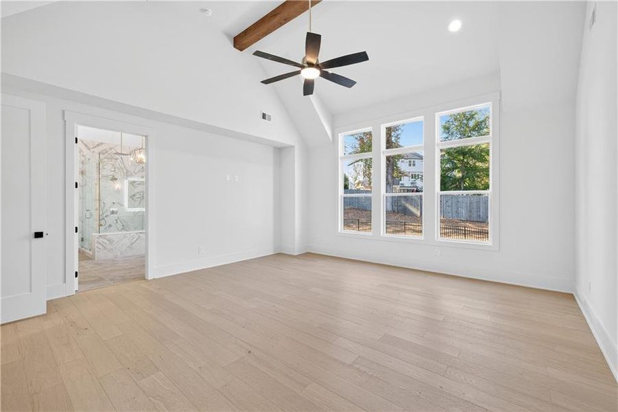 Spacious, unfurnished interior of a new home in Town Farms, Peachtree Corners (Image 24).