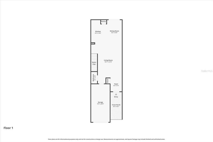 2D floor plan layout of this home in , New Port Richey, FL (Image 5).