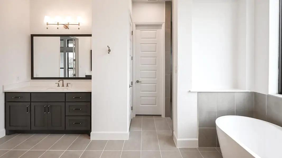 Furnished interior view inside a new home in Thornebrook, Bulverde (Image 14).