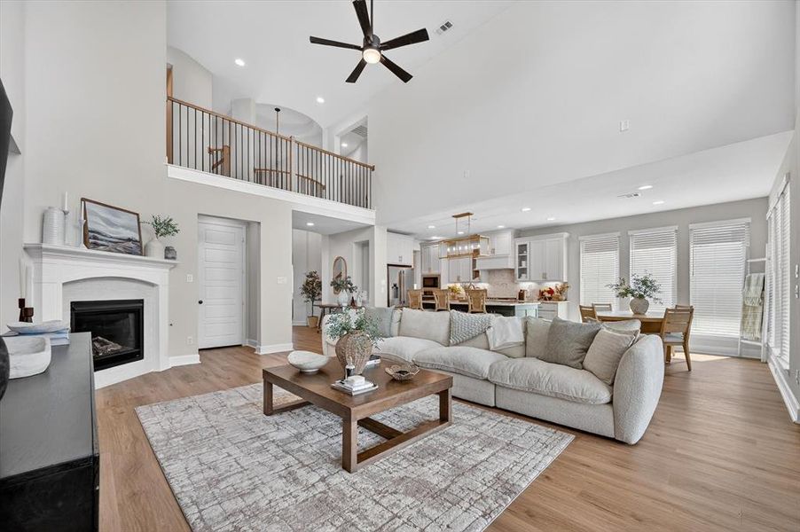 Furnished interior view inside a new home in The Parks at Wilson Creek, Celina (Image 13).