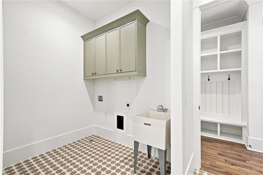 Furnished interior view inside a new home in Malone's Pond, Ball Ground (Image 13).