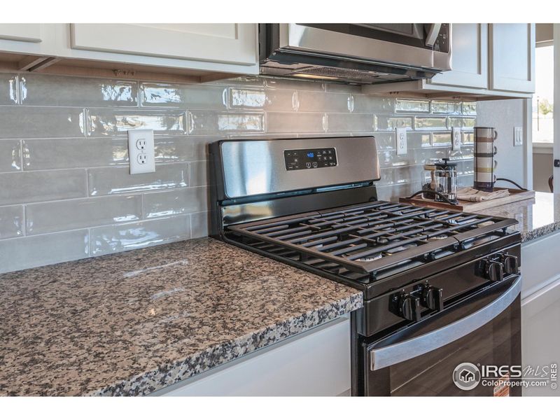 Close-up of interior finishes inside a home in Promontory Point, Greeley (Image 20).