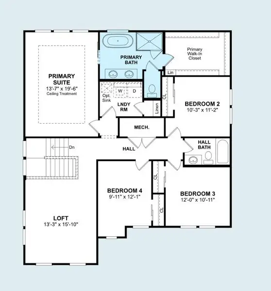 2D floor plan layout of this home in Stono Village, Hollywood, SC (Image 4). 2D floor plan layout of this home in Stono Village, Hollywood, SC (Image 4).