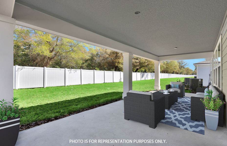 Model Representation | Covered Lanai