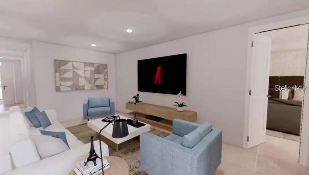 Furnished interior view inside a new home in , Ocala (Image 7).