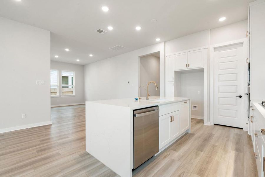 Furnished interior view inside a new home in Park Central, Georgetown (Image 11).