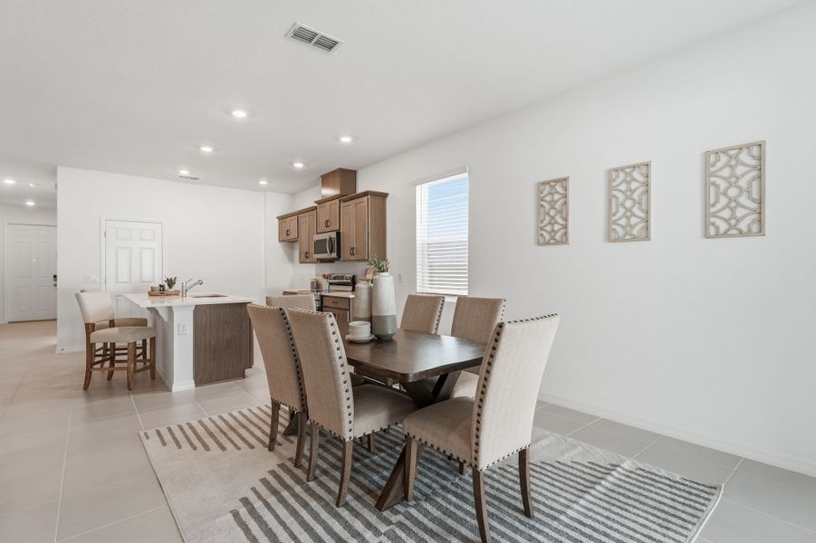 Furnished interior view inside a new home in Marion Ridge, Haines City (Image 7).