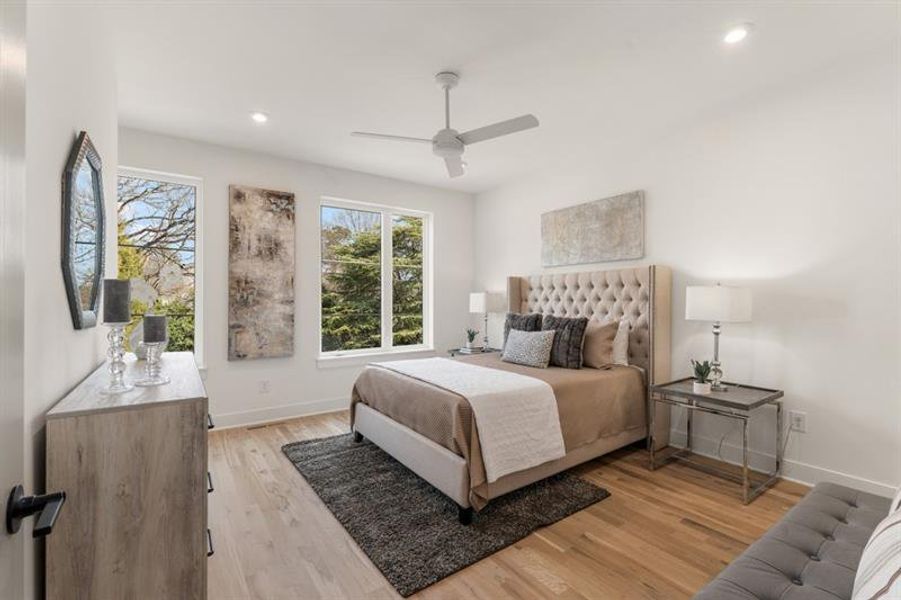 Furnished interior view inside a new home in Madison Park South, Atlanta (Image 30).