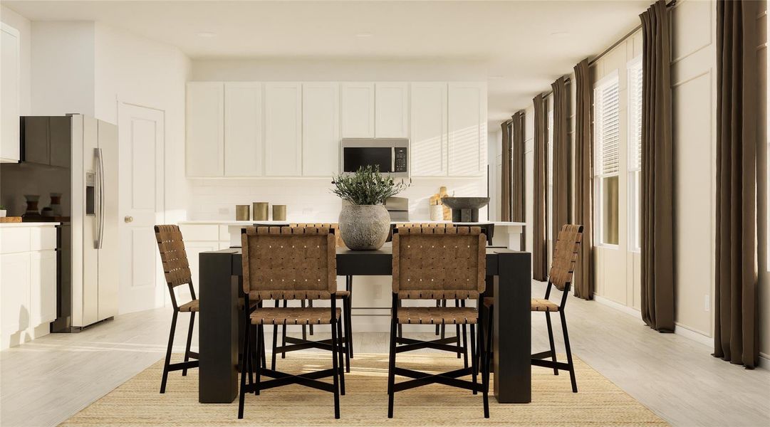 Furnished interior view inside a new home in Pelly Place, Baytown (Image 4).