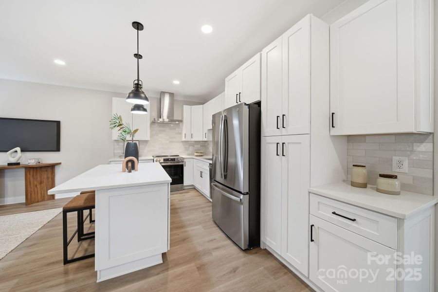 Furnished interior view inside a new home in , Charlotte (Image 16).