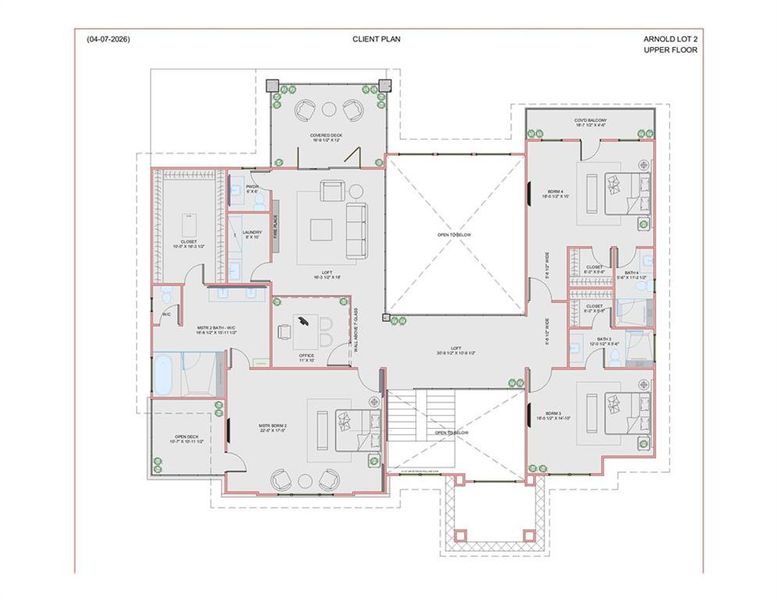 2D floor plan layout of this home in , Lawrenceville, GA (Image 3).