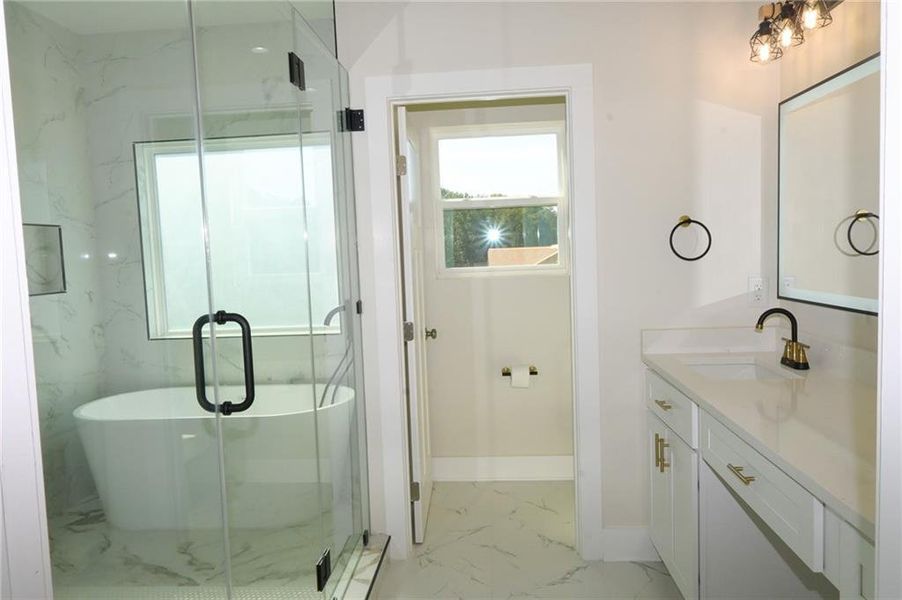 Furnished interior view inside a new home in , Loganville (Image 6).
