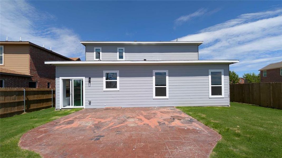 Exterior details and patio area of a home in , Balch Springs (Image 26).