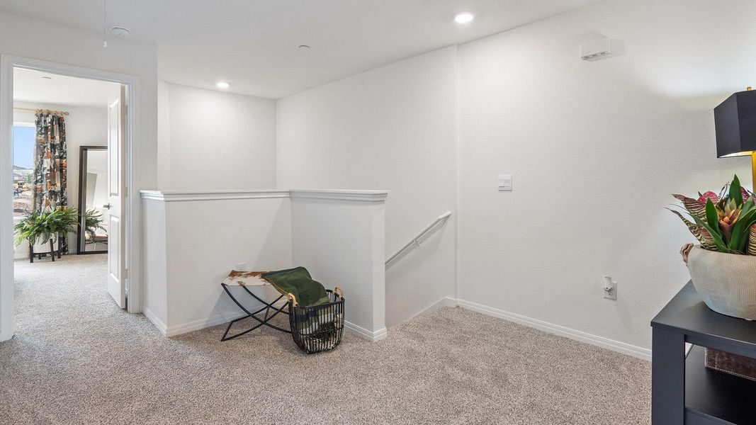 Furnished interior view inside a new home in Avery Centre, Round Rock (Image 19).