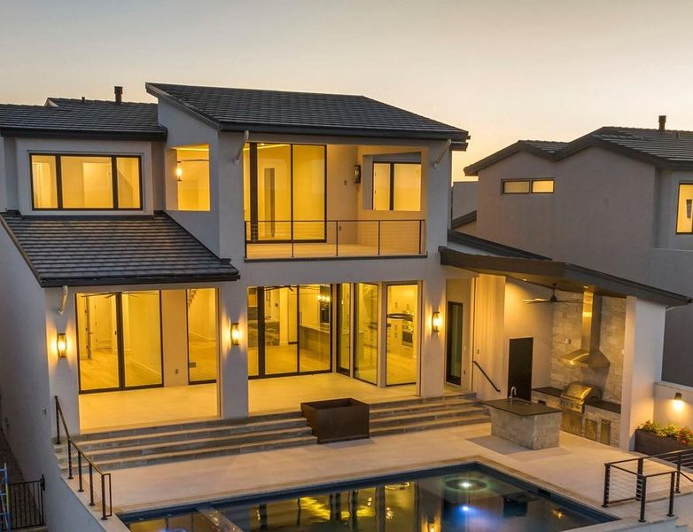 Exterior details and patio area of a home in , Horseshoe Bay (Image 17).