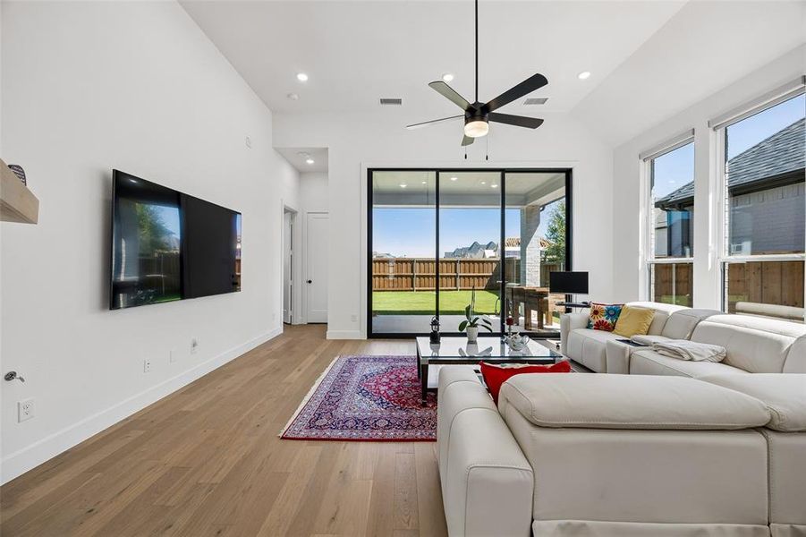 Furnished interior view inside a new home in Mosaic, Celina (Image 19).