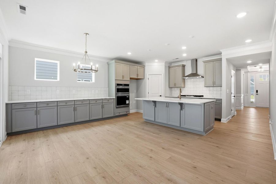 Furnished interior view inside a new home in Heritage - 55+ Community, Indian Trail (Image 7).