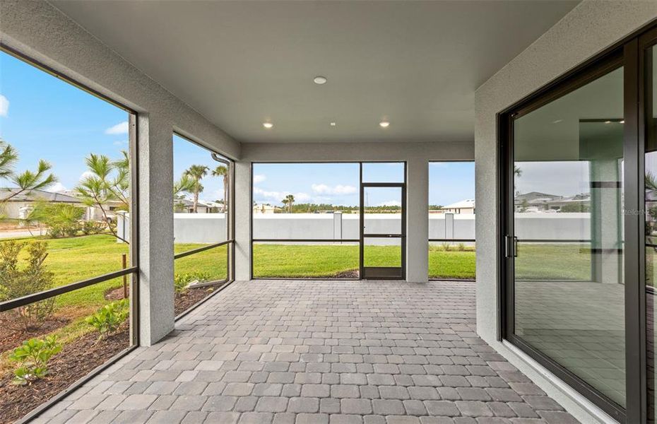 Exterior details and patio area of a home in , North Port (Image 21). Exterior details and patio area of a home in , North Port (Image 21).