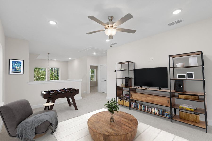 The success of a floor plan is the way you can move through it…You’ll be amazed at how well this home lives…We call it traffic patterns.