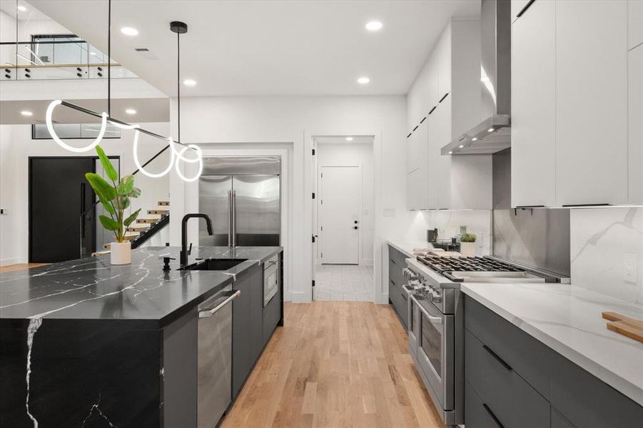 Furnished interior view inside a new home in , Dallas (Image 29). Furnished interior view inside a new home in , Dallas (Image 29).