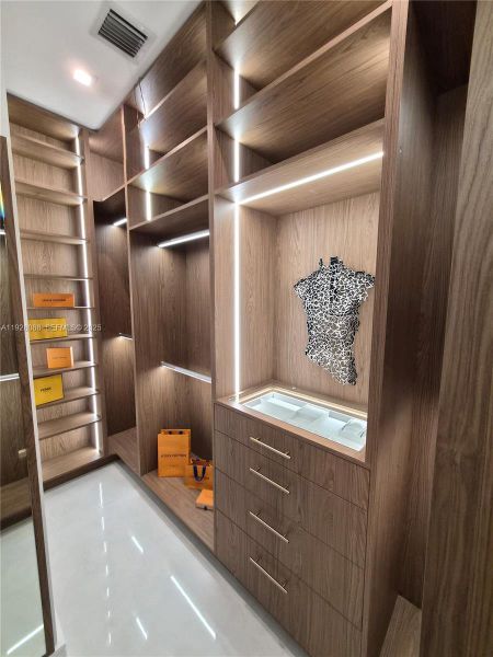 Furnished interior view inside a new home in , Lighthouse Point (Image 40).