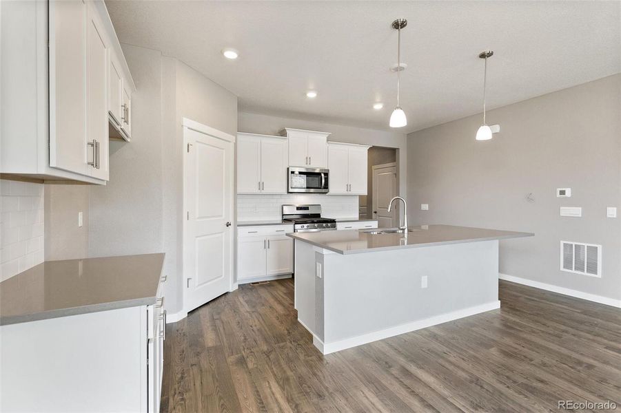 Furnished interior view inside a new home in Spring Valley Ranch, Elizabeth (Image 7).
