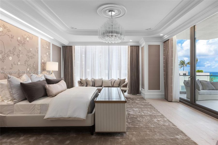 Furnished interior view inside a new home in , Sunny Isles Beach (Image 29).