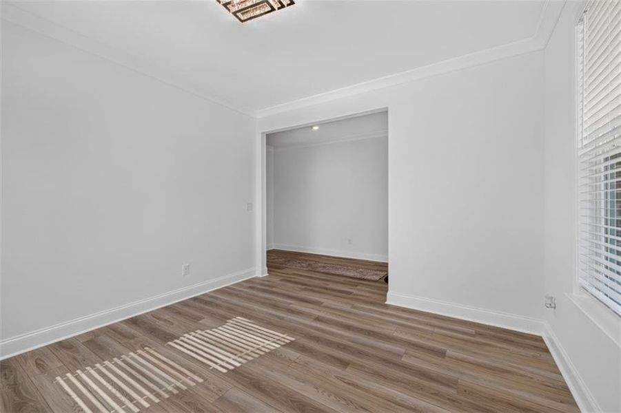 Spacious, unfurnished interior of a new home in Bailey Fence, Dacula (Image 23).