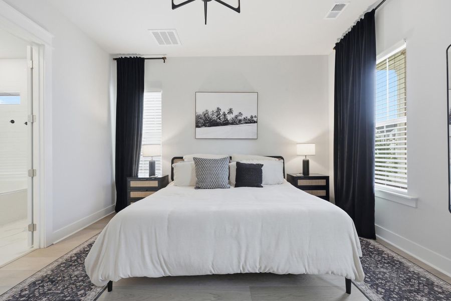 Furnished interior view inside a new home in Carnes Crossroads, Summerville (Image 27).