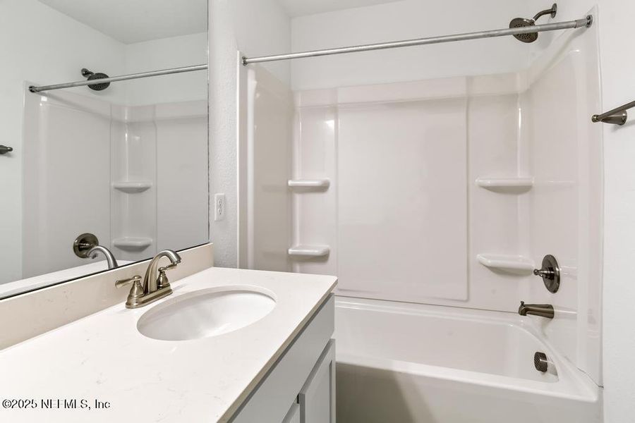 Furnished interior view inside a new home in , Jacksonville (Image 13).