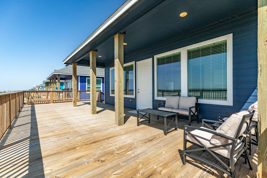 Exterior details and patio area of a home in , Surfside Beach (Image 1). Exterior details and patio area of a home in , Surfside Beach (Image 1).