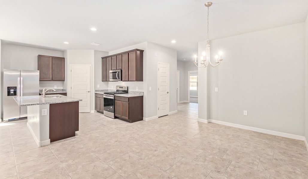 Furnished interior view inside a new home in Sycamore Vista, Vail (Image 14).
