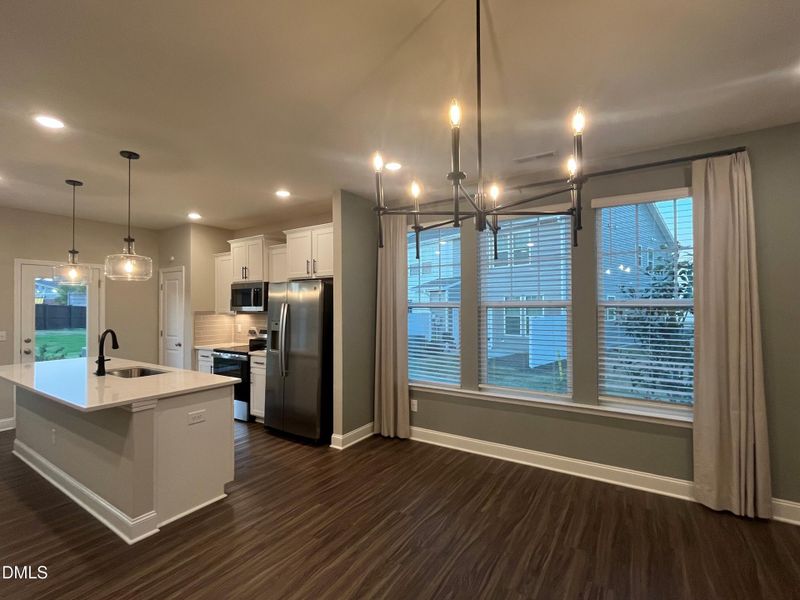 Model 48 Kitchen and Family room