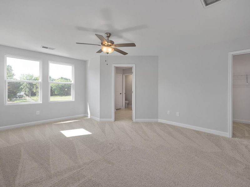 Spacious, unfurnished interior of a new home in Springvale, Fuquay Varina (Image 16).