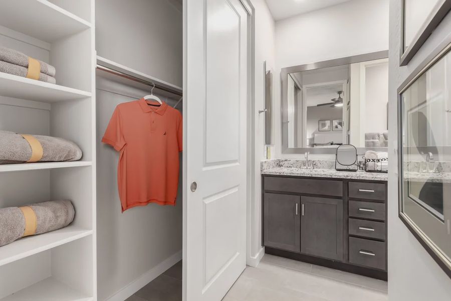 Furnished interior view inside a new home in Avanti at Granite Vista, Waddell (Image 14).