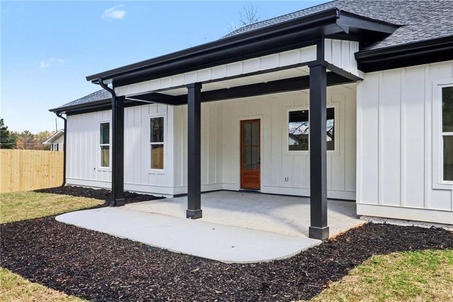 Exterior details and patio area of a home in , Lawrenceville (Image 29).