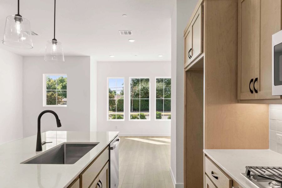 Kitchen featuring the Artisan Collection