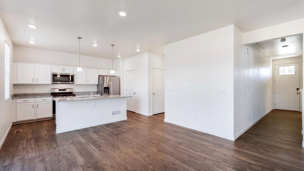 Furnished interior view inside a new home in Westgate, Greeley (Image 4).
