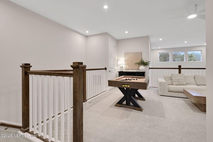 Furnished interior view inside a new home in , Jacksonville (Image 38).