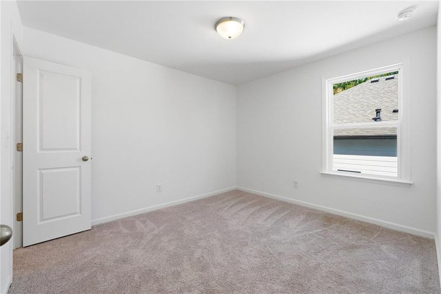 Spacious, unfurnished interior of a new home in Creekside, Dawsonville (Image 18). Spacious, unfurnished interior of a new home in Creekside, Dawsonville (Image 18).