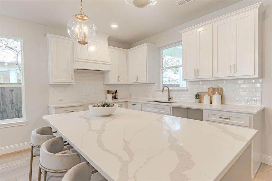 Furnished interior view inside a new home in , Fort Worth (Image 23).